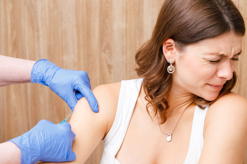 Woman fearful of getting shot from doctor